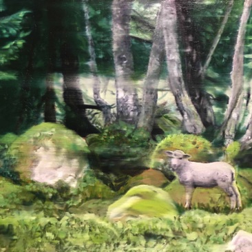 Lost 2019, oil on canvas, 50x70 cm